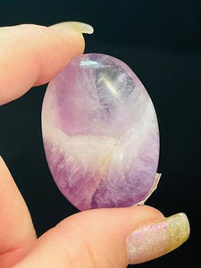 Chevron Amethyst XL Tumble #69