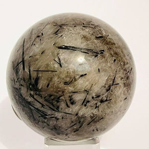 Black Tourmaline in Quartz Sphere #6