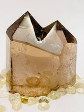 Load image into Gallery viewer, Smoky Quartz Twin Tower #76

