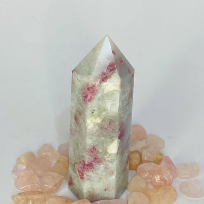 Pink Tourmaline Point #77