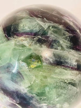 Load image into Gallery viewer, Rainbow Fluorite Sphere #8
