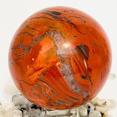 Red Jasper Sphere # 9