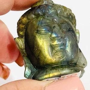 Labradorite Buddha Head #90