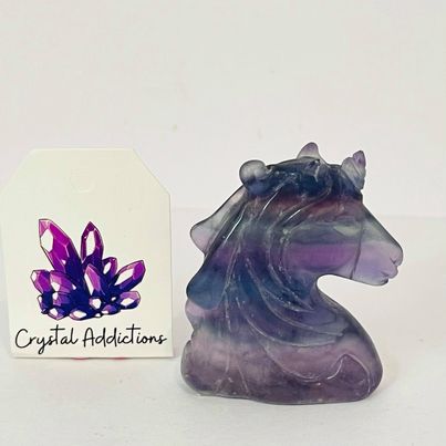 Rainbow Fluorite Unicorn # 92