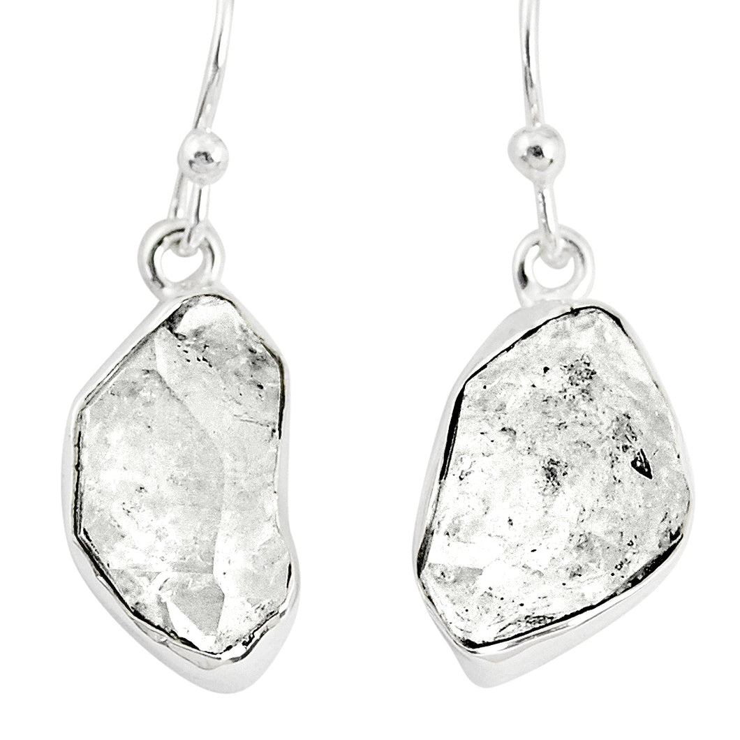 Herkimer Diamond Dangle Earrings # 2