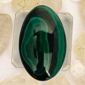 Malachite Cabochon # 105