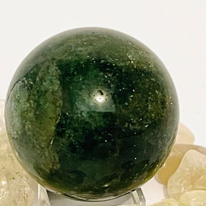 Green Strawberry Quartz Sphere #93