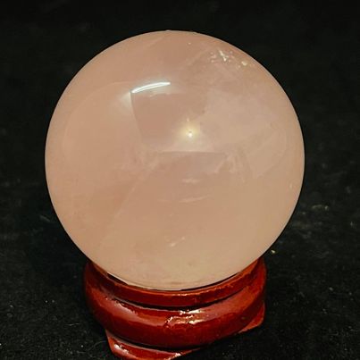 Rose Quartz Sphere 'Star’ #94