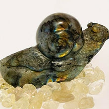 Load image into Gallery viewer, Labradorite Snail #99
