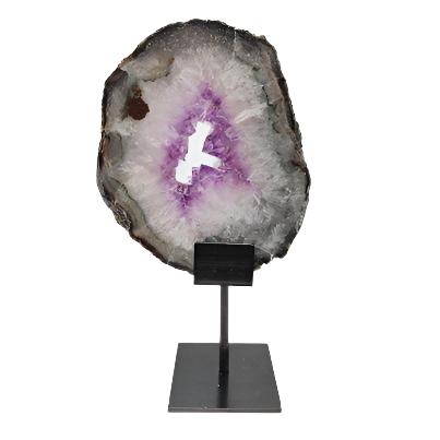 Amethyst Slice with Stand # 110