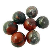 Load image into Gallery viewer, African Bloodstone Mini Spheres
