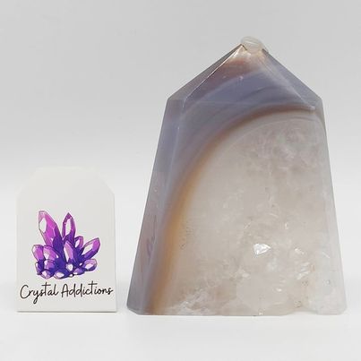 Druzy Agate Point # 196