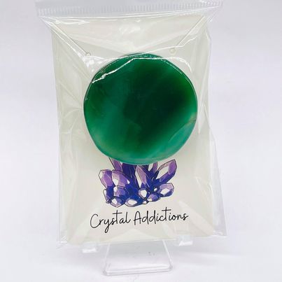 Agate (Dyed) Phone Poppers