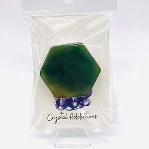 Agate (Dyed) Phone Poppers