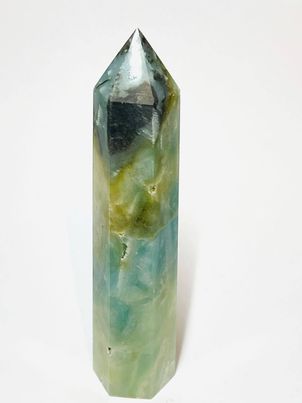 Amazonite with Black Tourmaline Point # 141