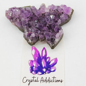 Amethyst Cluster Butterfly # 106