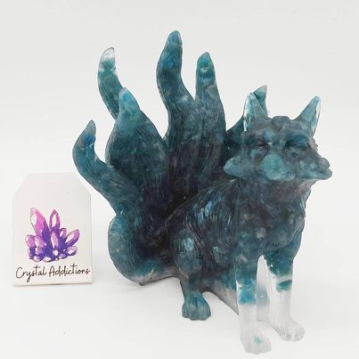 Apatite Resin 9 Tail Fox # 32