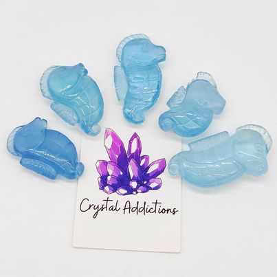 Aquamarine Seahorses