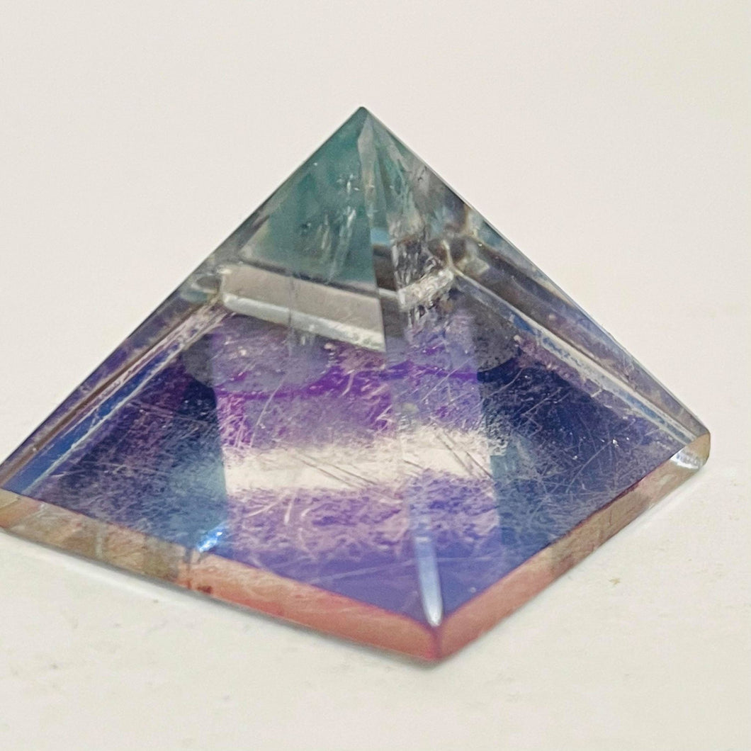 Aura Quartz Pyramid #194