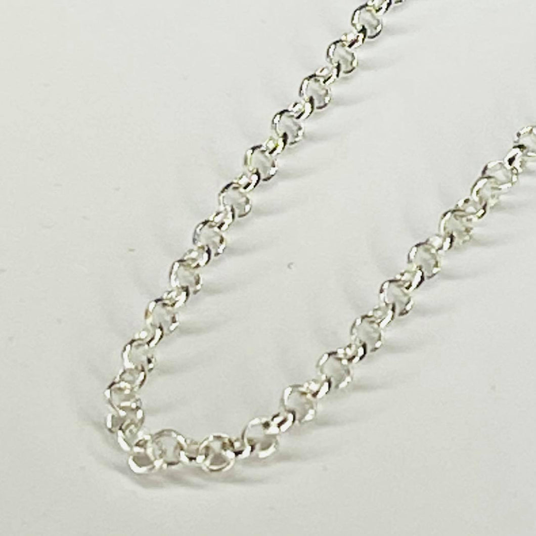 Sterling Silver Belcher Chain 30'