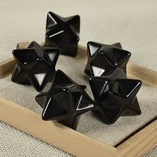 Black Obsidian Merkaba Small