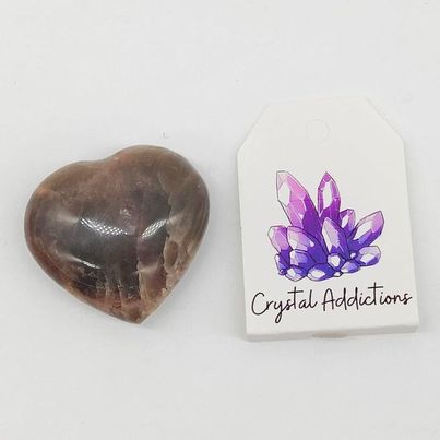 Black Moonstone Heart # 15