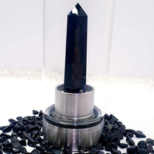 Load image into Gallery viewer, Black Obsidian Stainless Steel Drink Bottle
