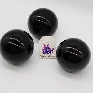 Black Obsidian Spheres