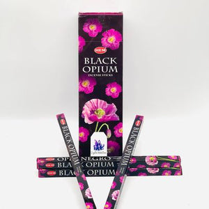 Black Opium Incense Sticks