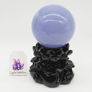 Black Resin Lotus Stands