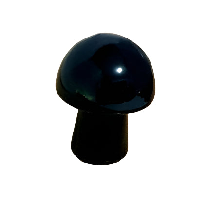 Black Obsidian Mini Mushroom