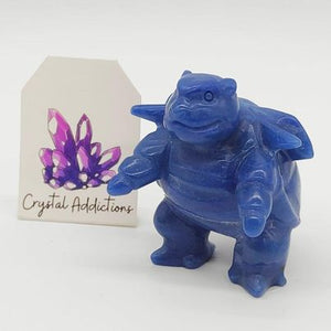 Blue Aventurine Blastoise Pokemon # 100