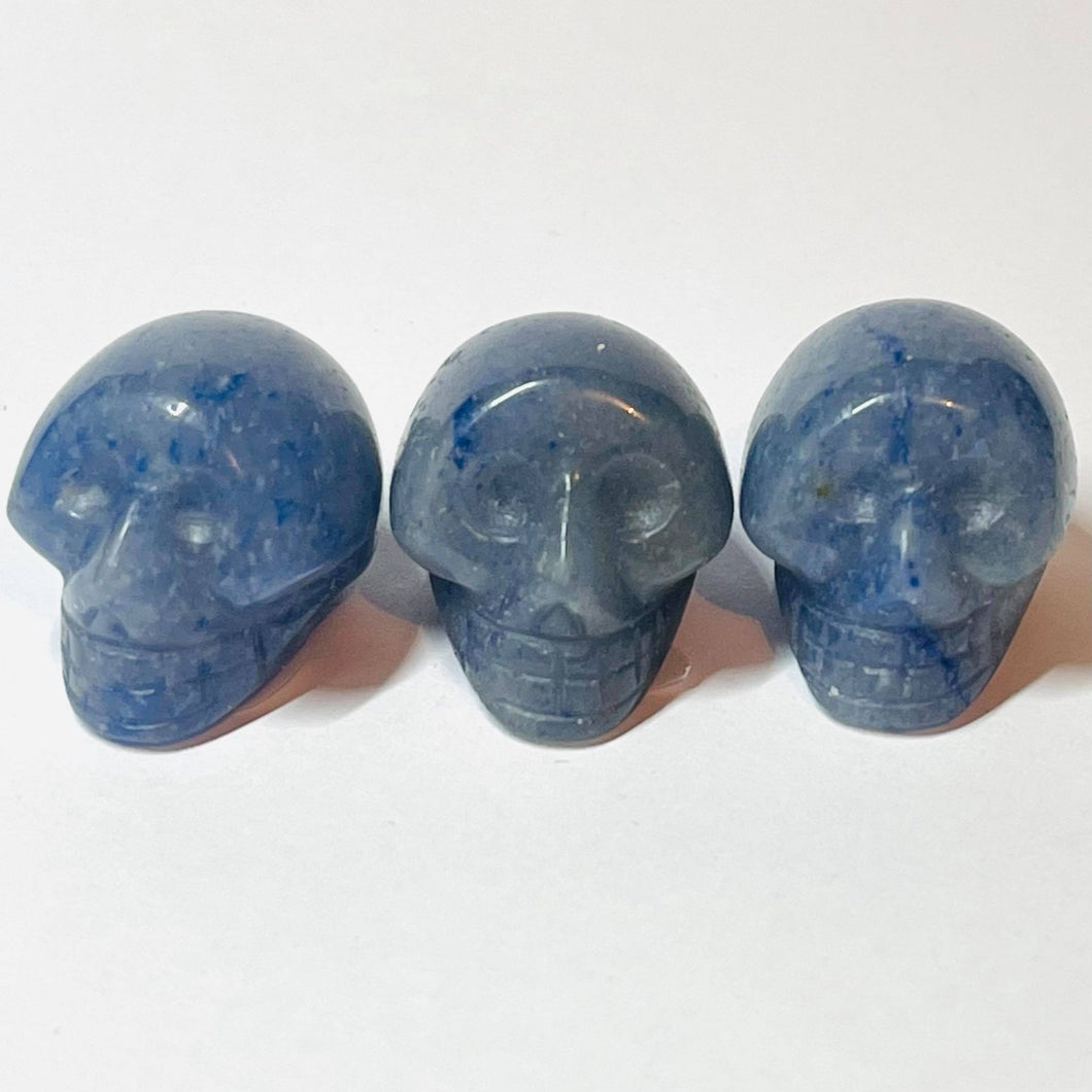 Blue Aventurine Mini Skull