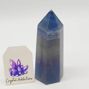 Blue Fluorite Point P.I # 53