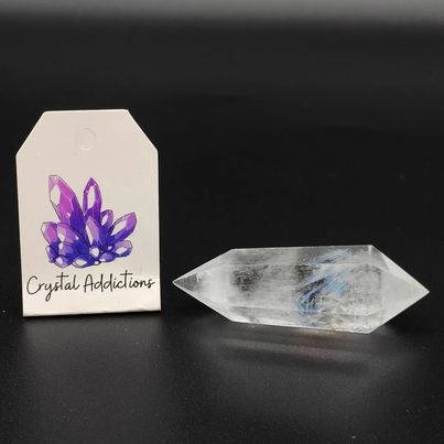 Blue Ghost Feather Quartz D/T  # 137