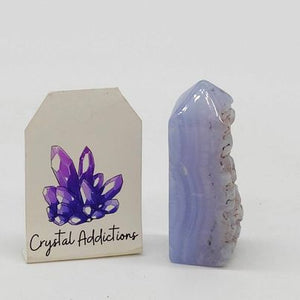 Blue Lace Agate Druzy Point # 10