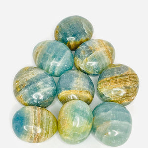 Blue Onyx Small Palmstone