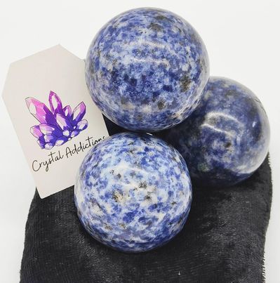 Blue Spot Jasper Spheres