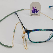 Load image into Gallery viewer, Blue Apatite Glasses Chain
