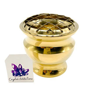 Brass Resin Charcoal Burner