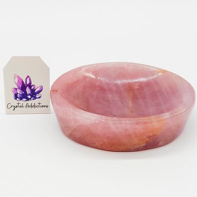 Brazilian Rose Quartz Bowl # 91