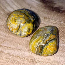 Load image into Gallery viewer, Bumblebee Jasper Tumble
