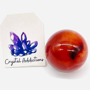 Carnelian Sphere # 101