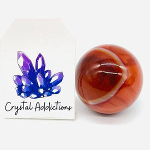 Carnelian Sphere # 68