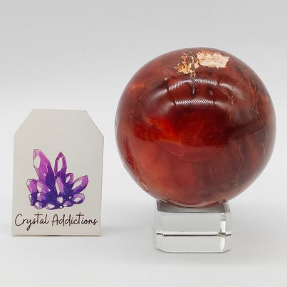 Carnelian Sphere # 69