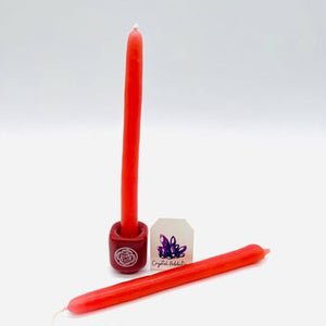 Ceramic Chakra Wish Candle Holders