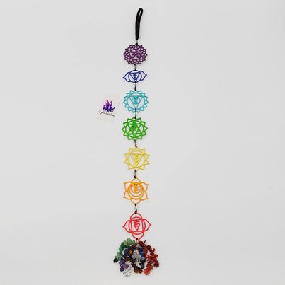 Chakra Chip Metal Hanger