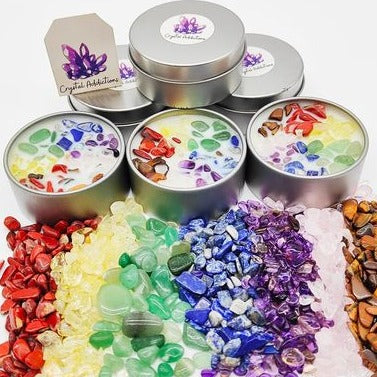 Chakra Chip Candles