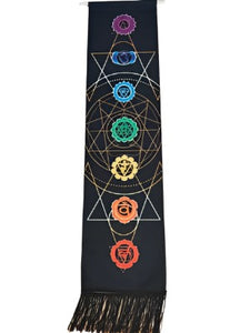 Chakra Wall Hanger Banner