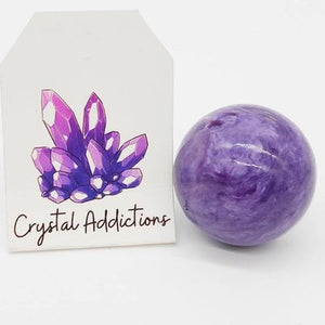 Charoite Sphere # 96